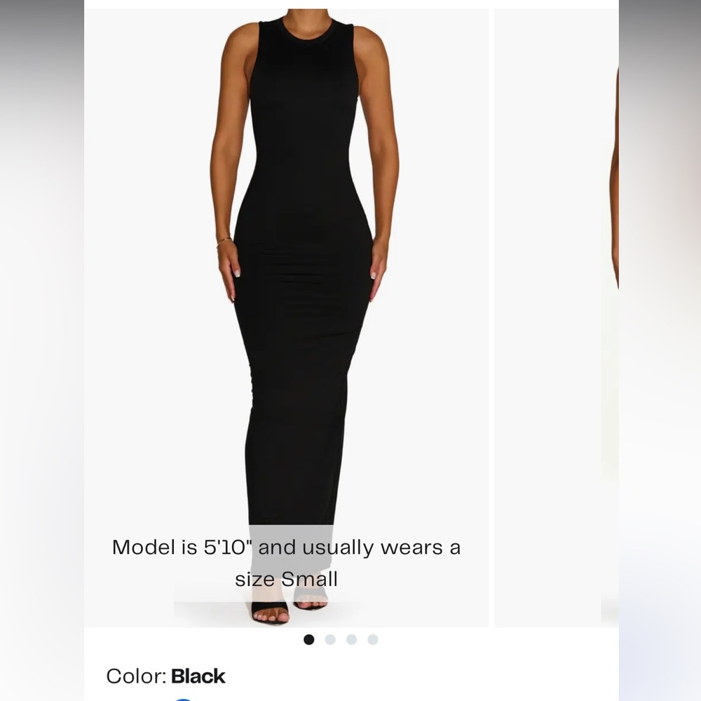 Naked Wardrobe Black Dress NWT Medium